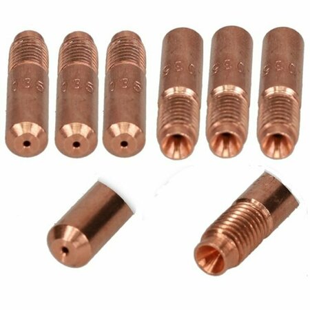 STAR TECH WELD Contact Tips .035 in. For Miller M10 M15 M25 M40 M100 Hobart H9 H10 Guns, 25PK 000-068